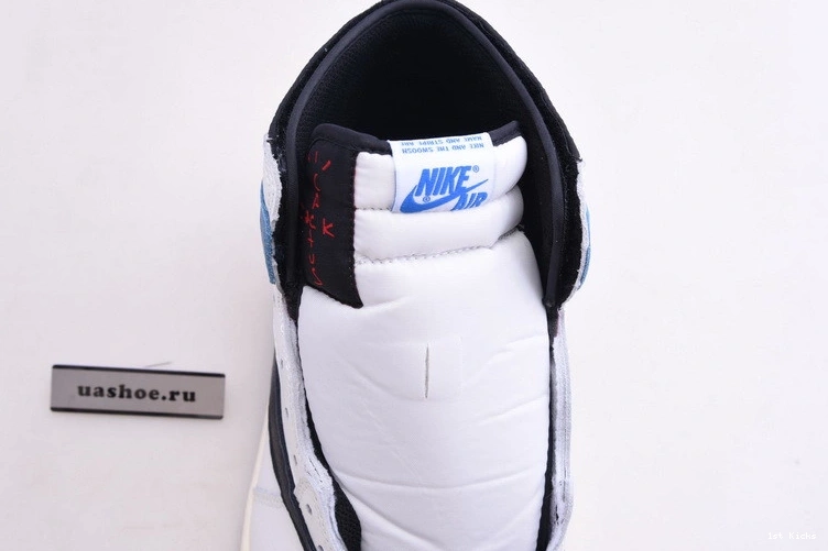 Military Fragment DH3227-105 Blue Jordan Travis Scott 1 Air 0316